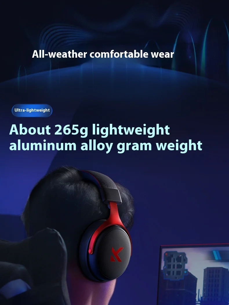 MCHOSE V9 Pro Tri-Mode Gaming Headphones with ANC