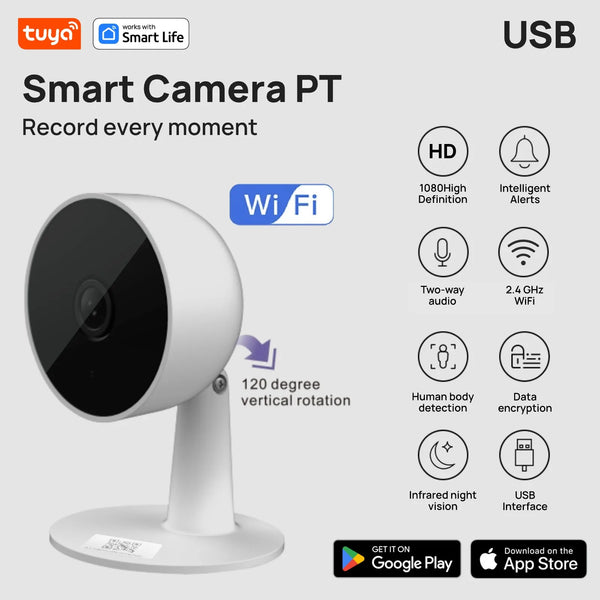 Tuya 1080p Wi-Fi Smart Security Camera