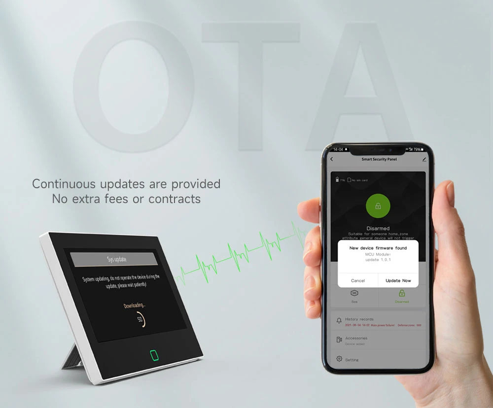 Staniot 7" WiFi 4G Smart Alarm System