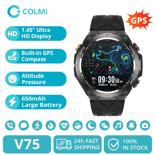 V75 GPS Smartwatch 2024