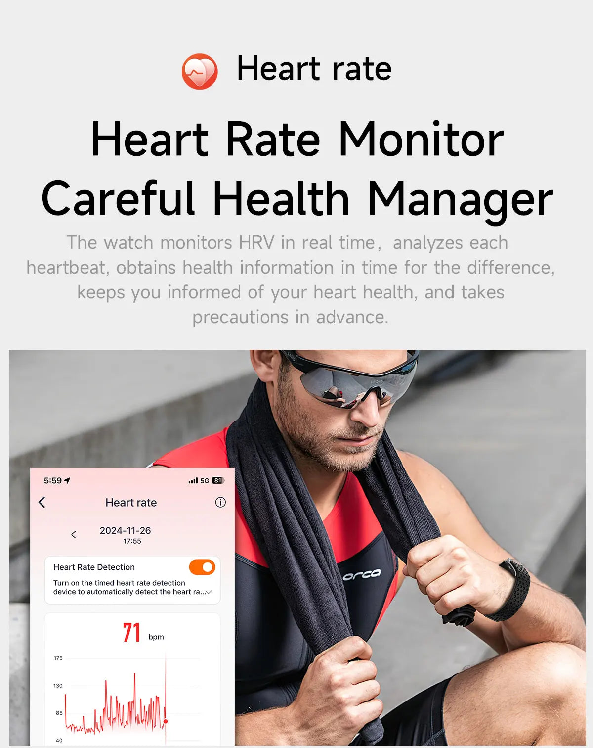 Unisex Smart Fitness Bracelet