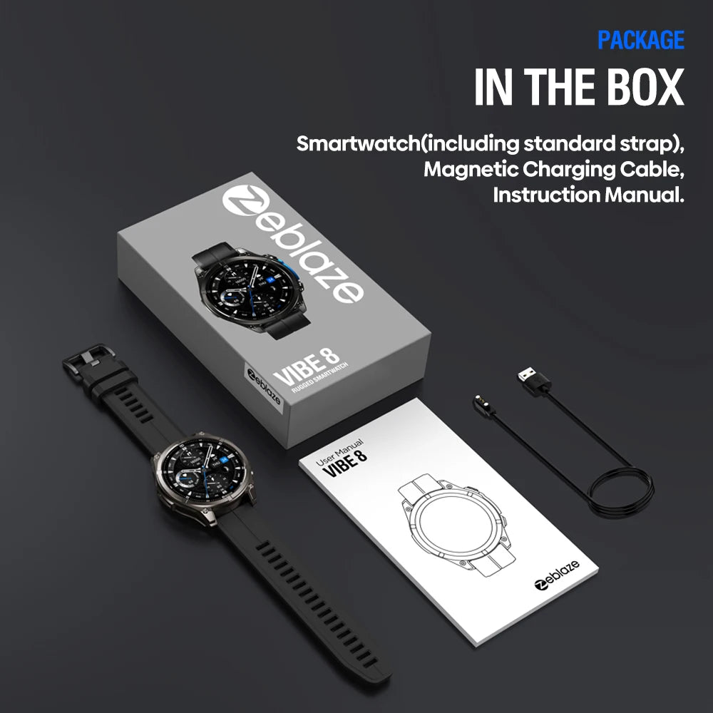 VIBE 8 AMOLED Smartwatch