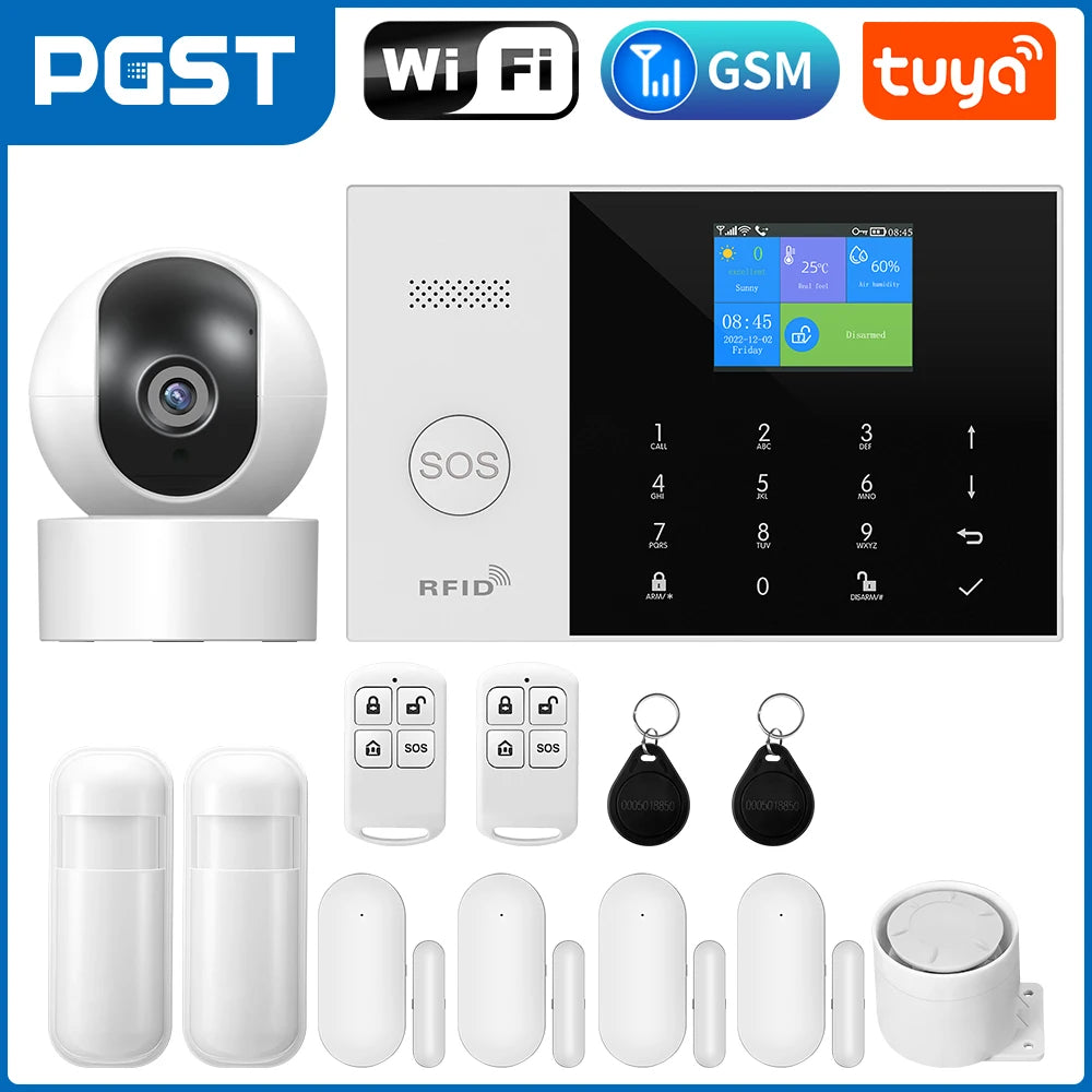 Tuya Smart GSM WiFi Home Alarm