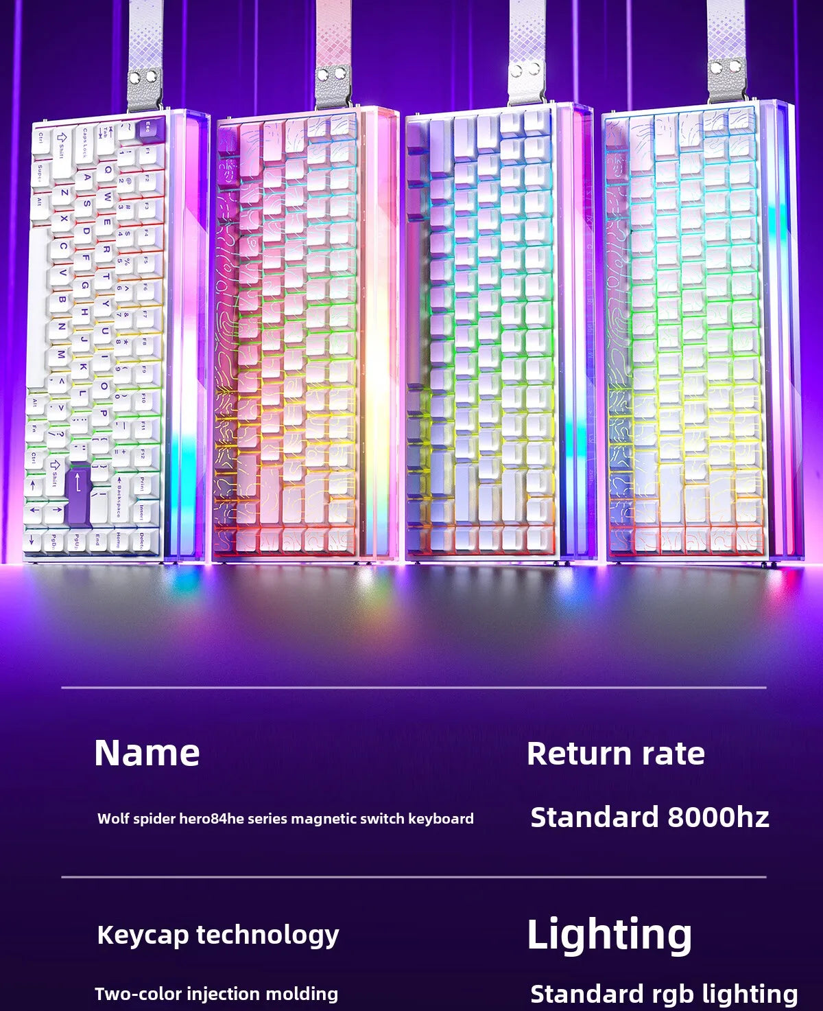 HERO84 HE Wired Mechanical Keyboard