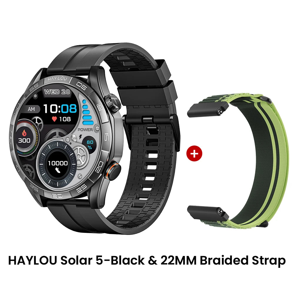 Solar 5 Voice Calling Smartwatch