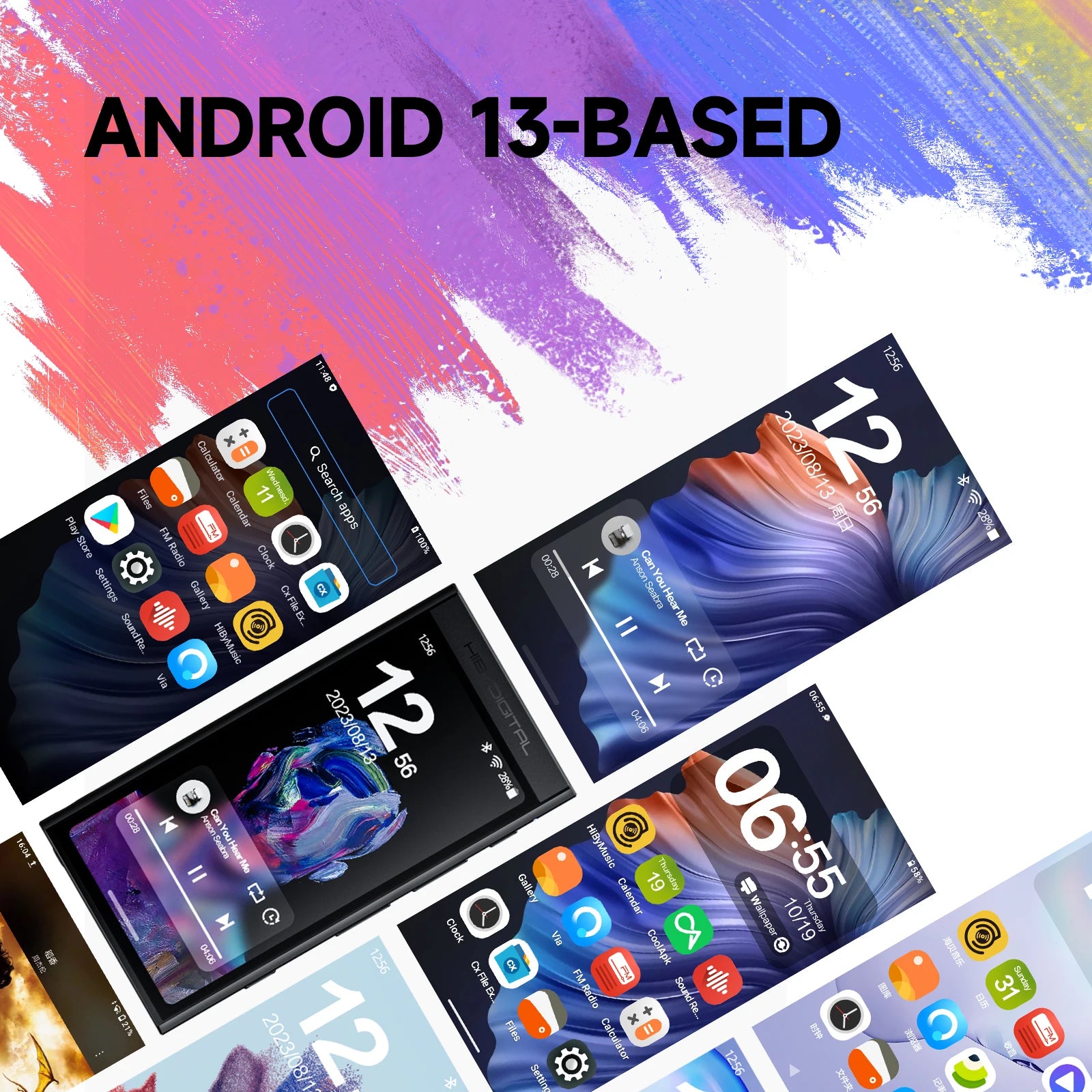 Digital M300 Android 13 Music Player