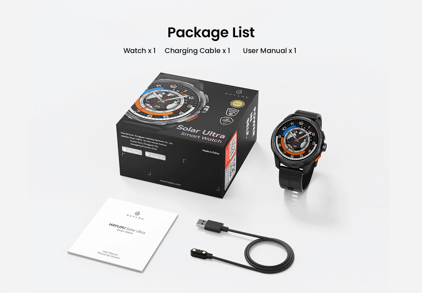 Solar Ultra GPS Smartwatch