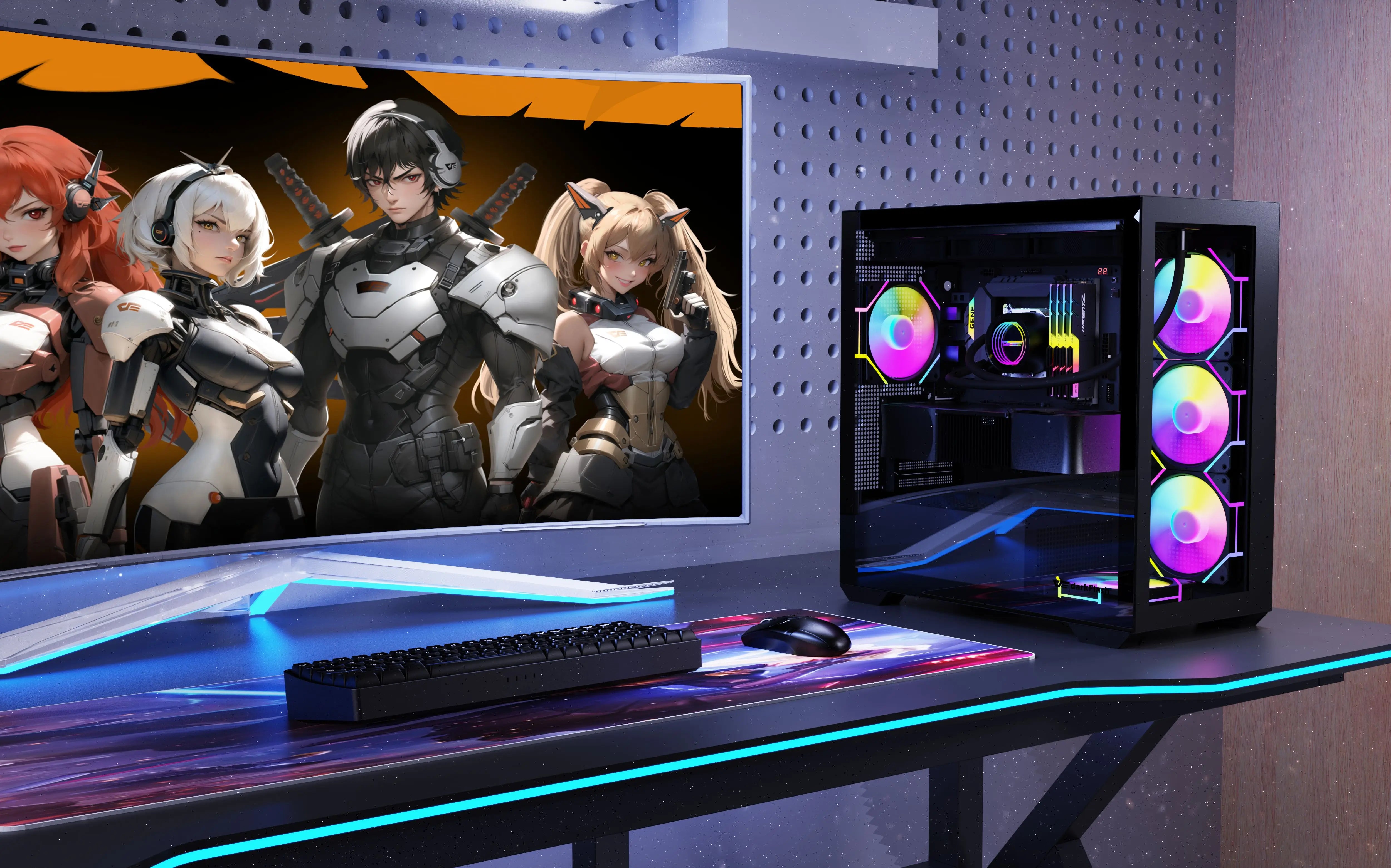 AM12 120mm ARGB PC Cooling Fan Kit