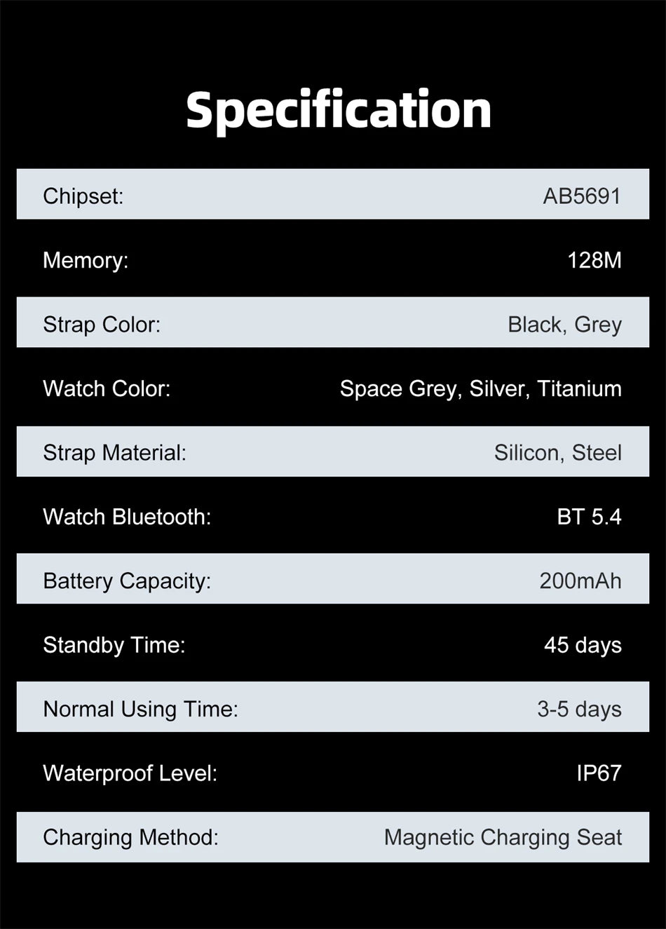 2025 Ultra-Thin 7.5mm Smartwatch with 1.96" AMOLED Display
