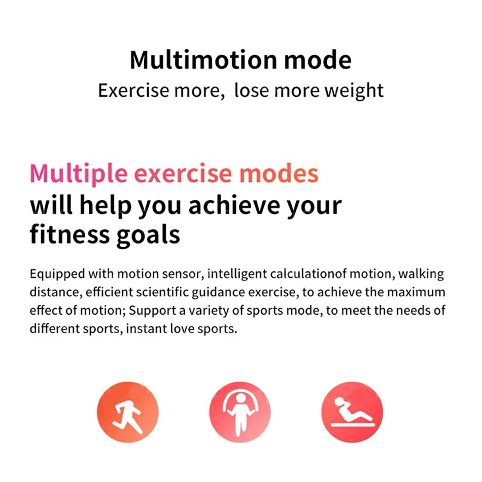 M6 Smart Watch Fitness Tracker with Heart Rate & BP Monitor