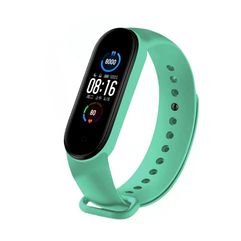 M6 Smart Watch Fitness Tracker with Heart Rate & BP Monitor