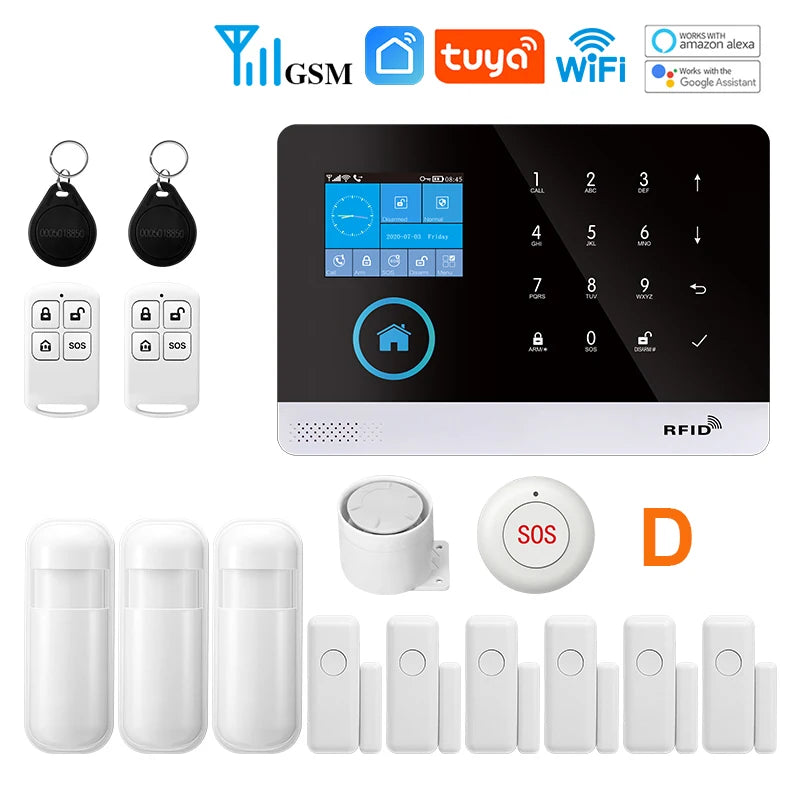 PG103 Tuya Smart Home Alarm System