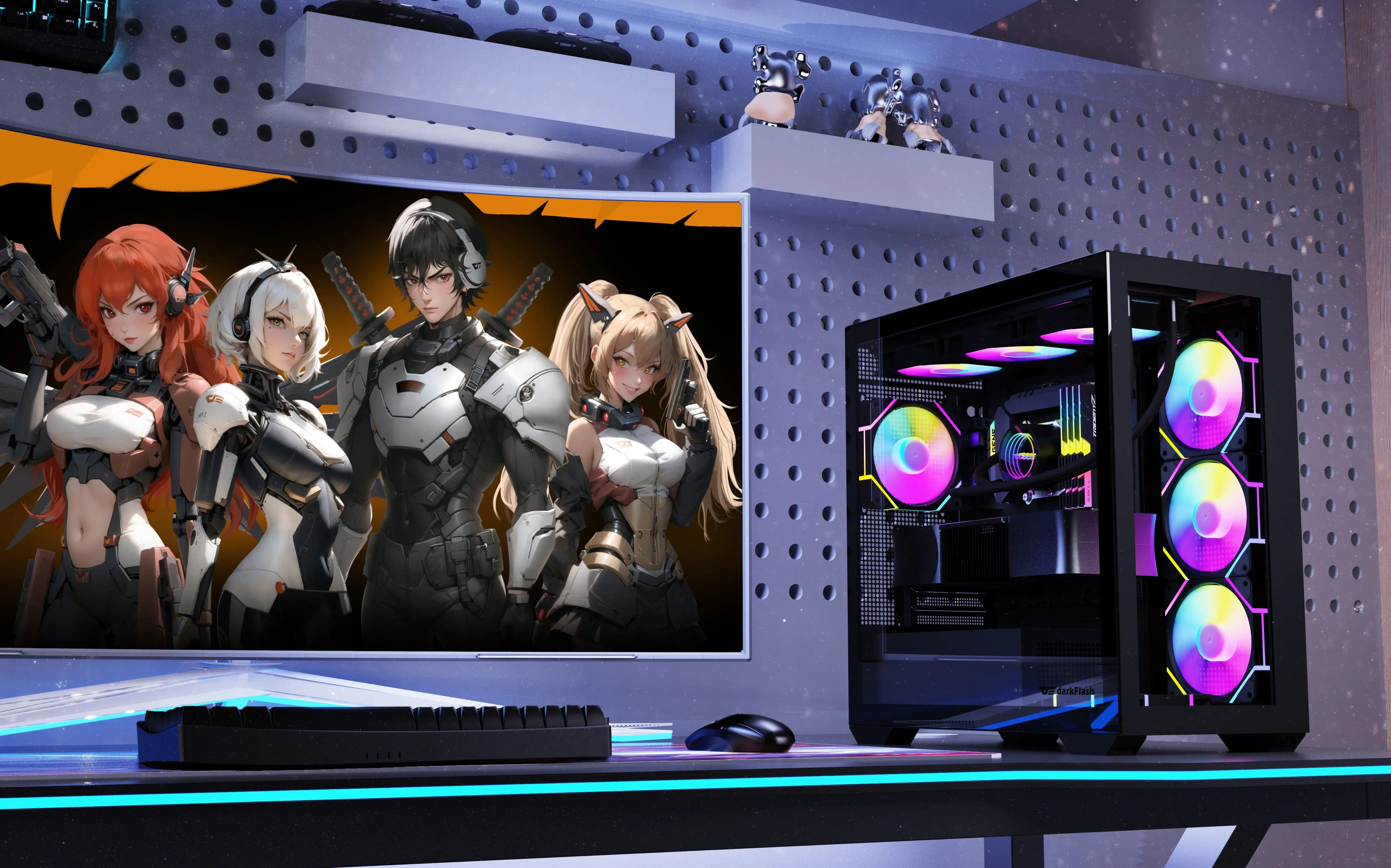 AM12 120mm ARGB PC Cooling Fan Kit