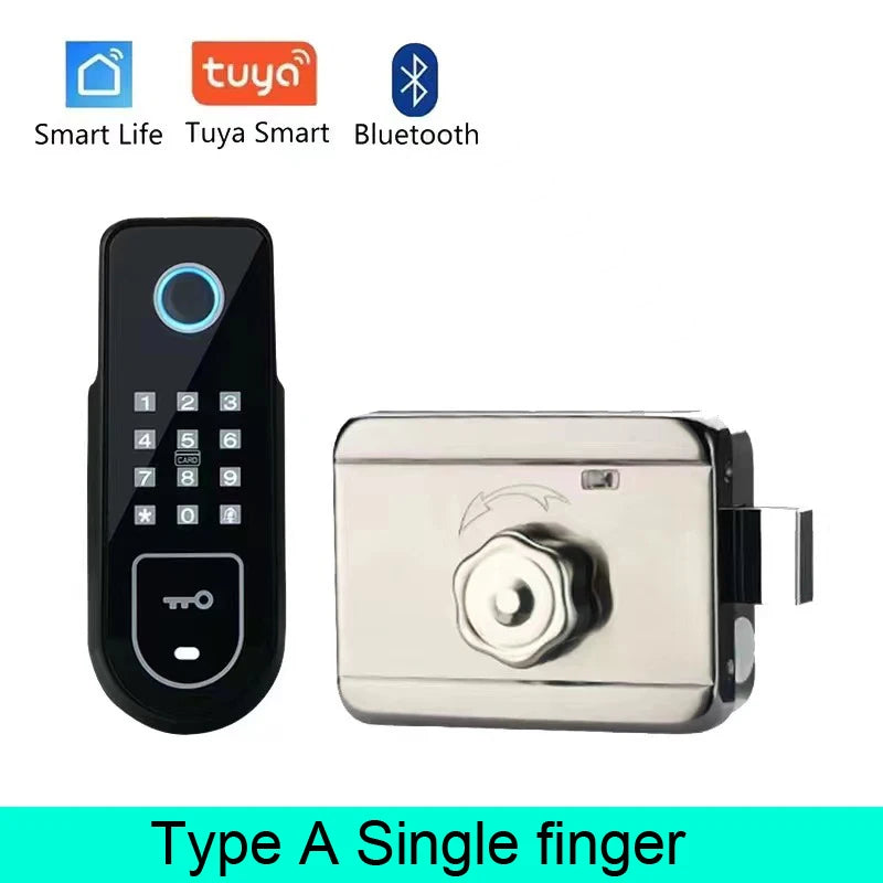 Bluetooth Tuya Smart Fingerprint Door Lock