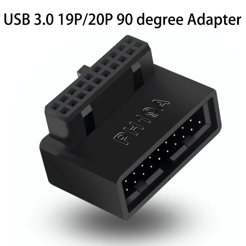 USB 3.0 19/20-Pin Motherboard Header Adapter