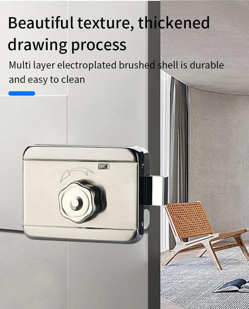 Bluetooth Tuya Smart Fingerprint Door Lock