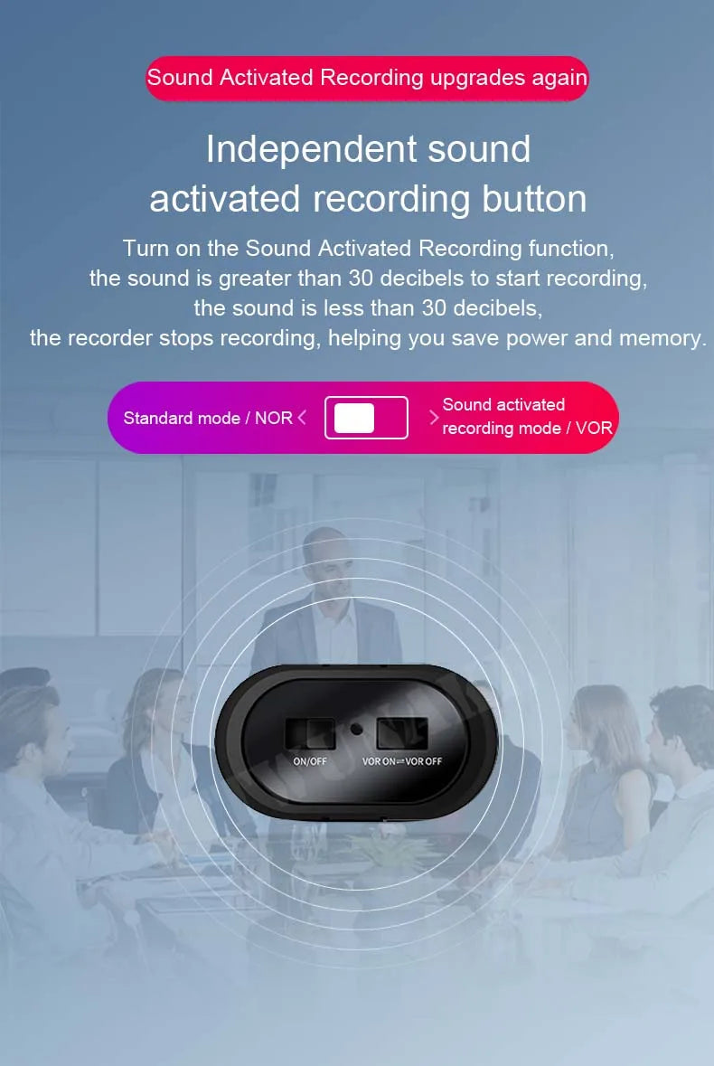 Mini Voice-Activated Digital Recorder