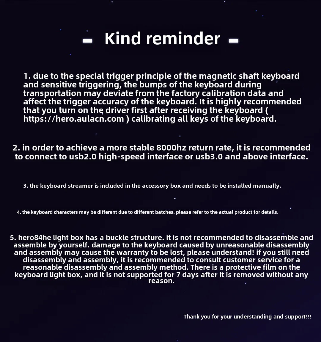 HERO84 HE Wired Mechanical Keyboard