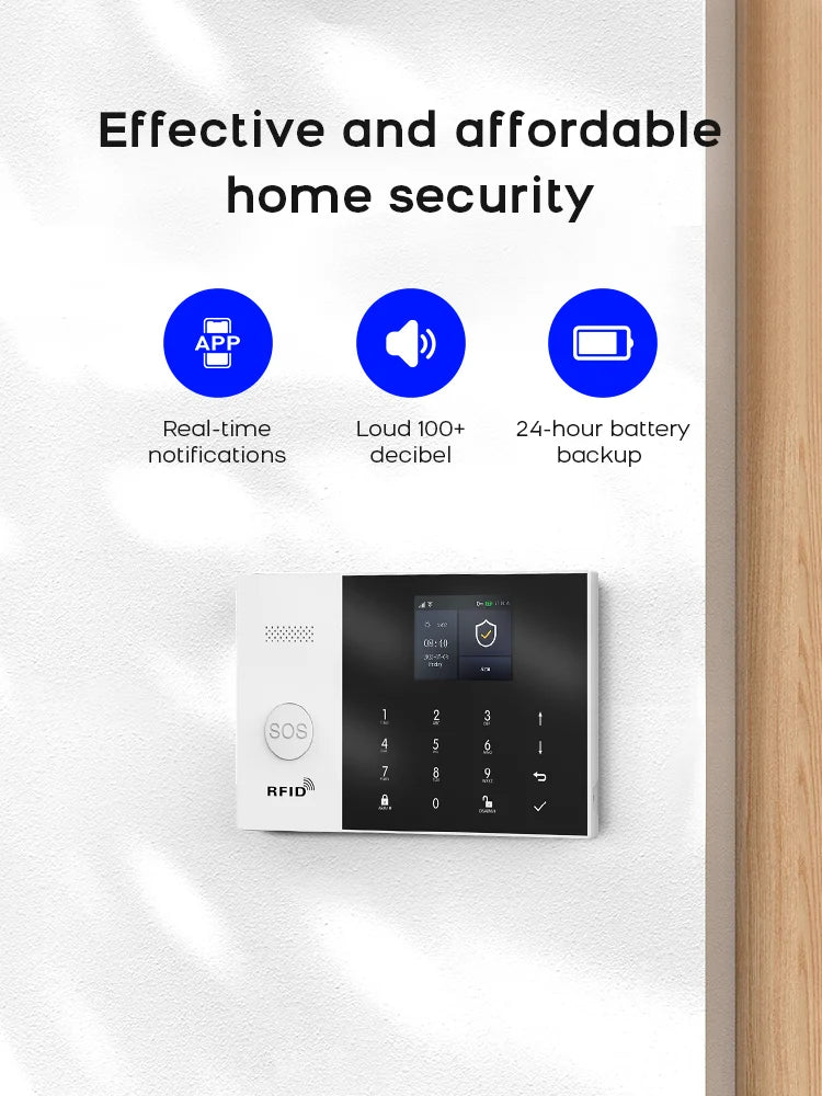 Tuya Smart GSM WiFi Home Alarm