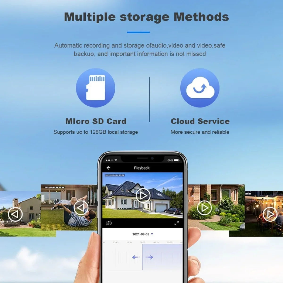 8MP Smart WiFi PTZ Indoor Security Camera