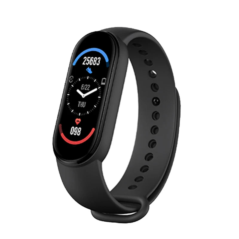 M6 Smart Watch Fitness Tracker with Heart Rate & BP Monitor