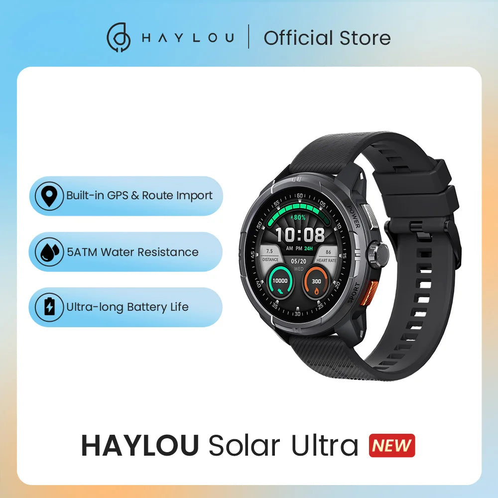 Solar Ultra GPS Smartwatch
