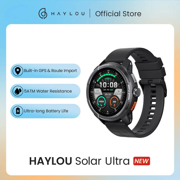 Solar Ultra GPS Smartwatch