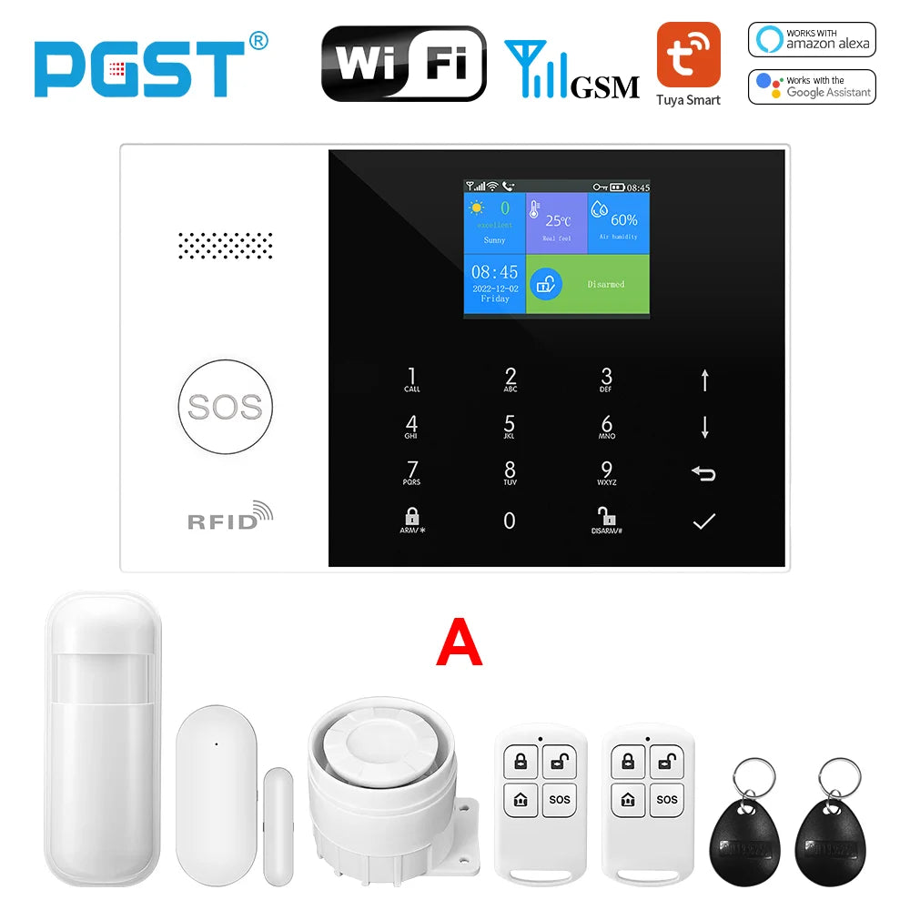 Tuya Smart GSM WiFi Home Alarm