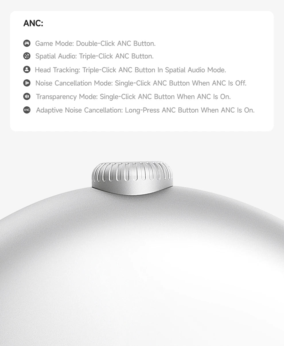 F8 Pro ANC Wireless Headphones