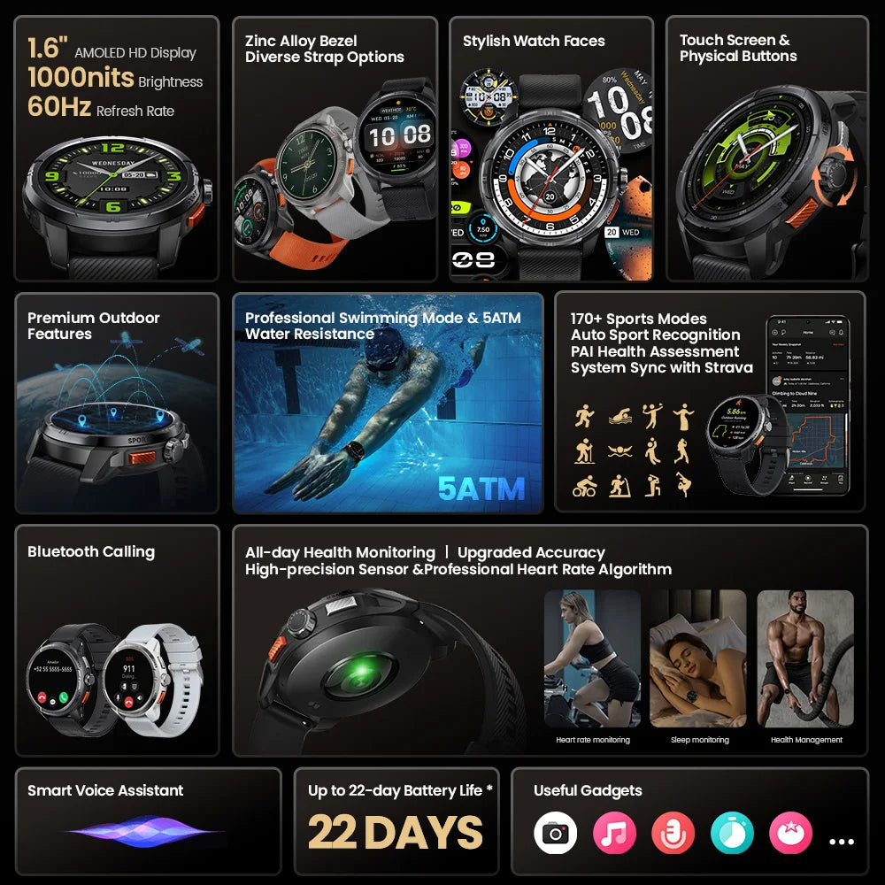 Solar Ultra GPS Smartwatch