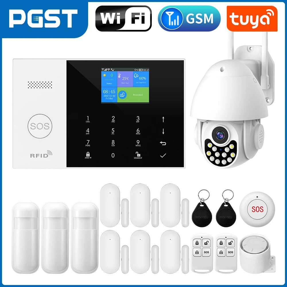 Tuya Smart GSM WiFi Home Alarm