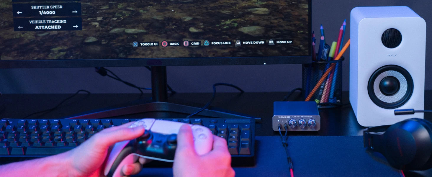 Fosi Audio K5 PRO USB DAC & Headphone Amp