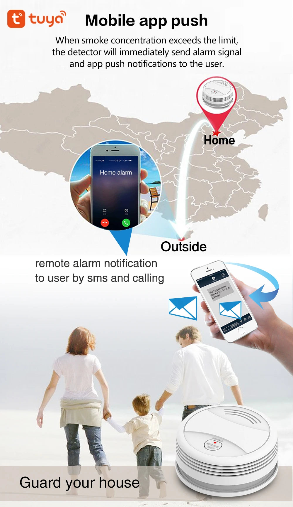 Tuya WiFi Smart Smoke Detector