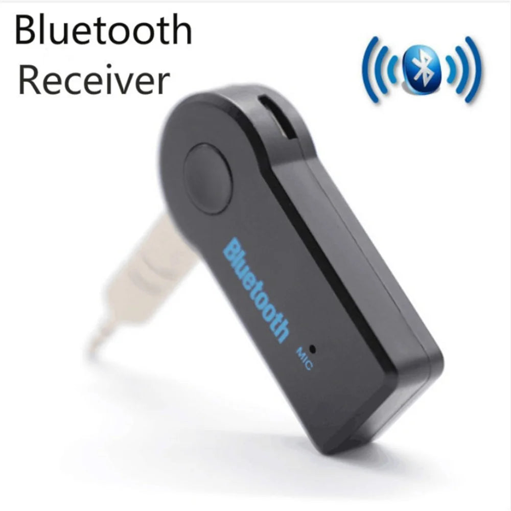 Bluetooth 5.0 AUX Car Receiver with Hands-Free Audio Adapter