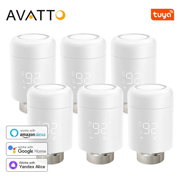Tuya WiFi TRV Radiator Valve