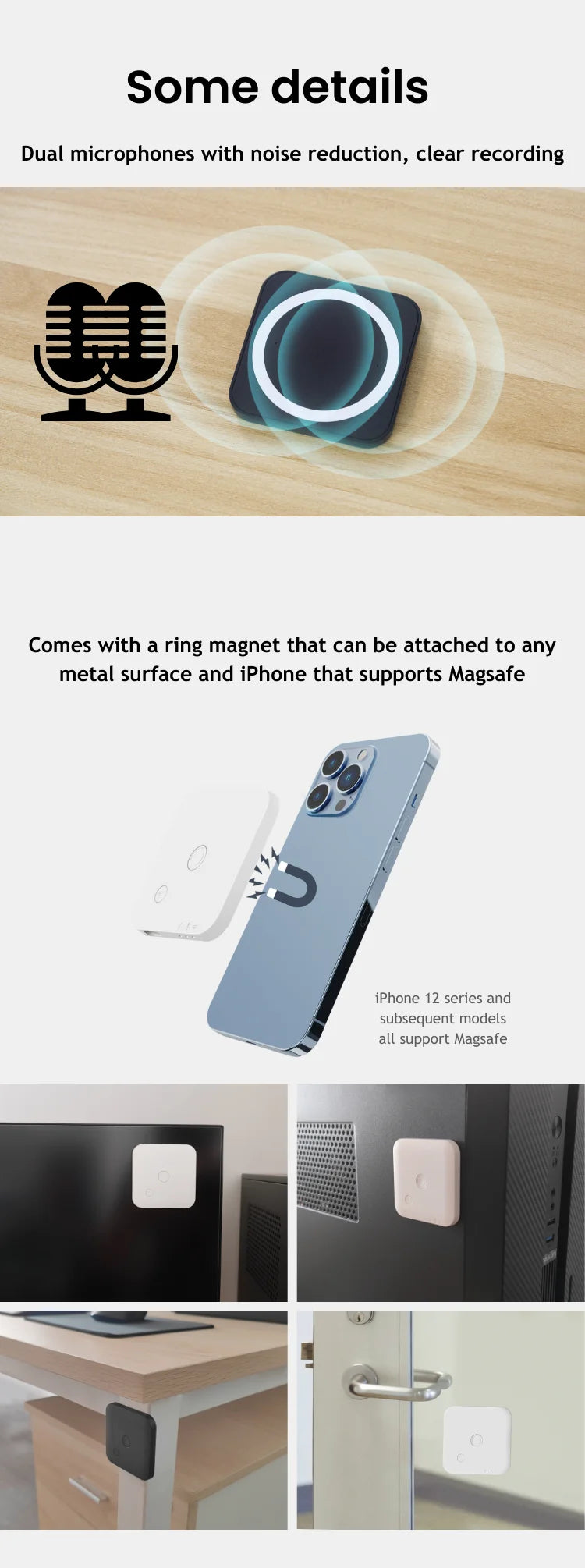 AI Voice & Call Recorder with Speech-to-Text and Translation 64GB