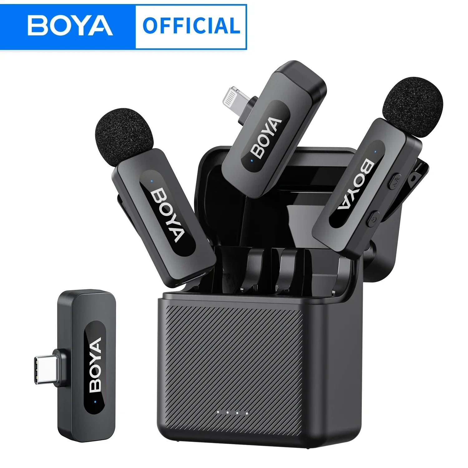 BY-V3 Wireless Lavalier Microphone