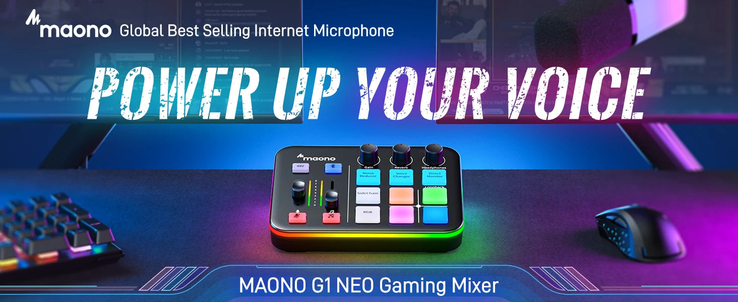 G1 NEO Gaming Audio Mixer