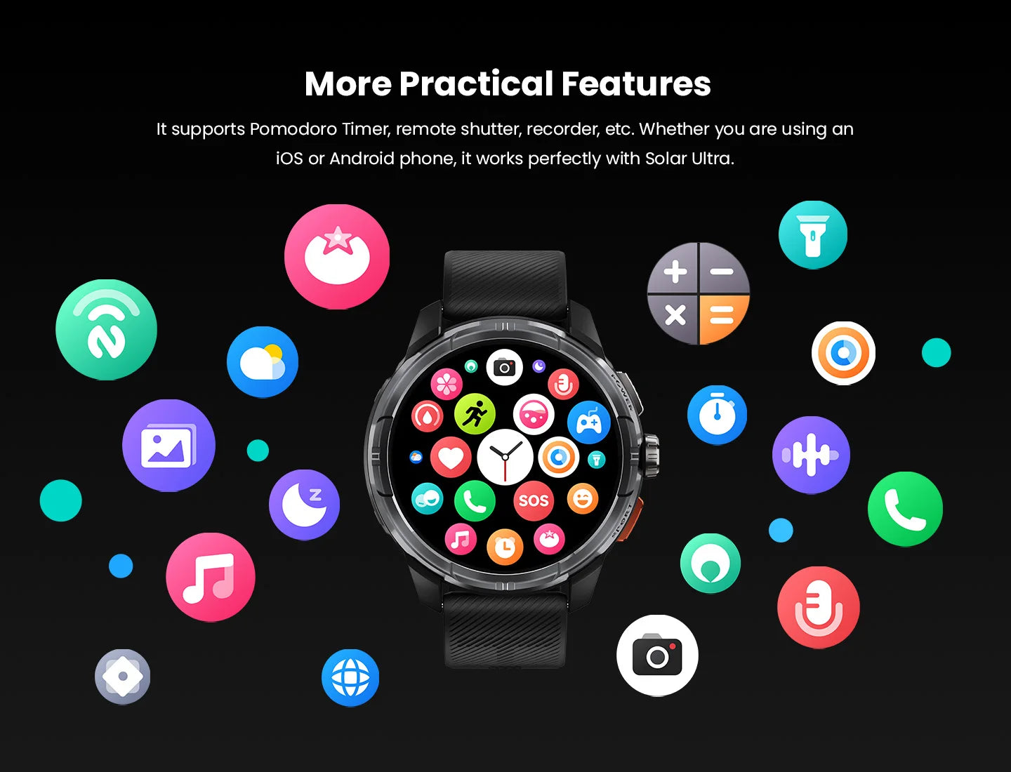 Solar Ultra GPS Smartwatch