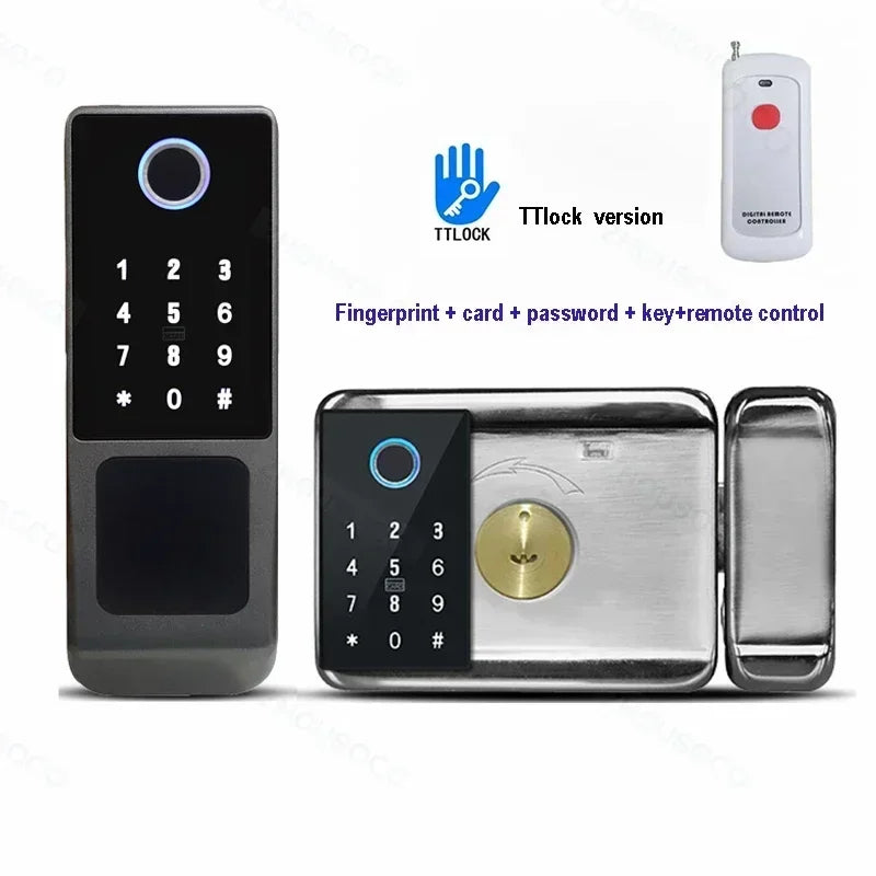 Tuya WiFi Fingerprint Smart Door Lock
