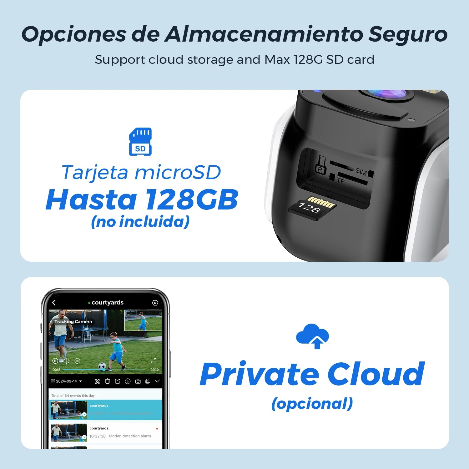 8MP Dual-Lens Solar WiFi Security Camera