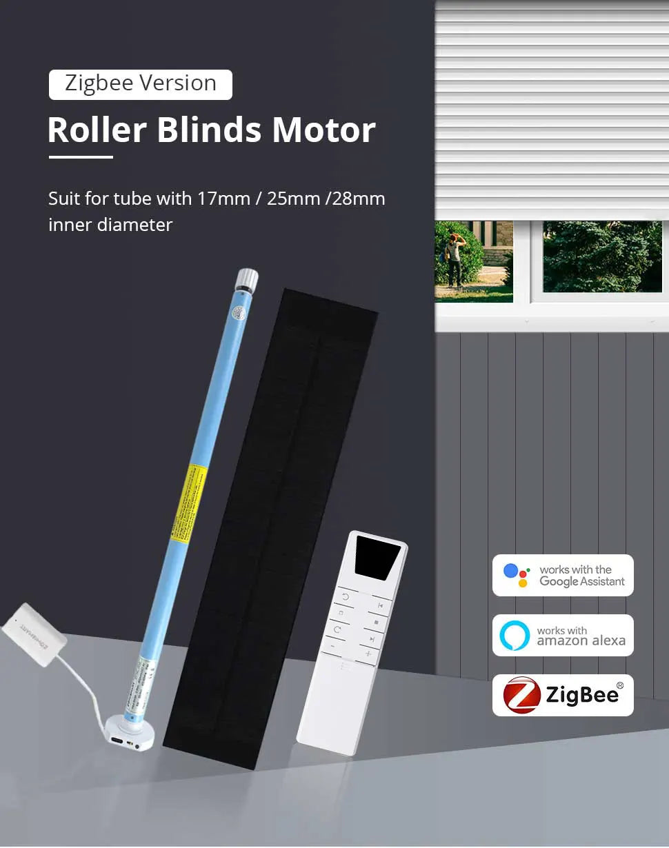 Zigbee Smart Roller Shade Motor