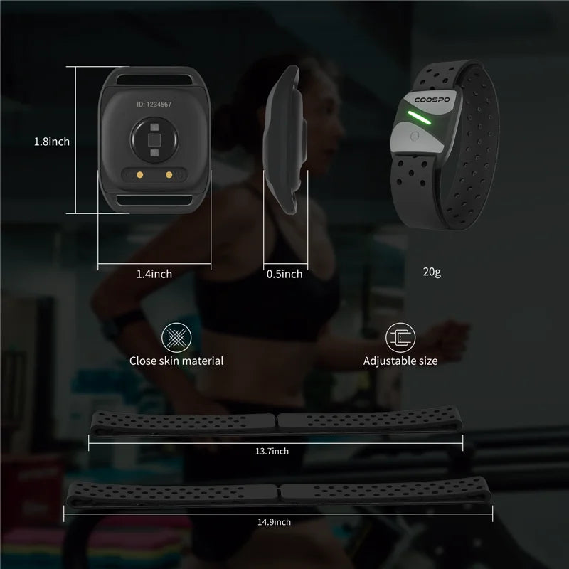HW807 HRV Heart Rate Armband