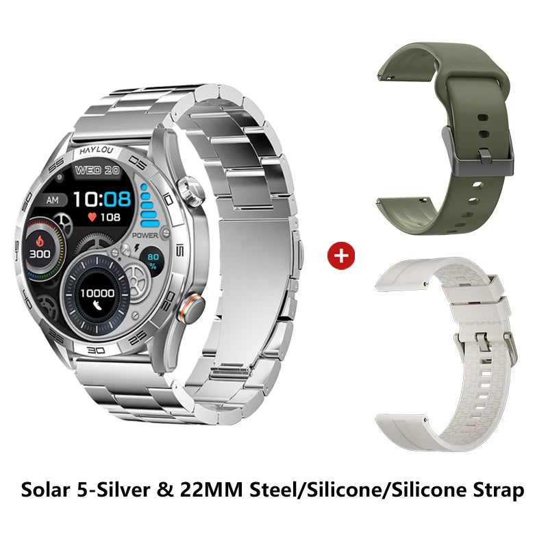 Solar 5 Voice Calling Smartwatch