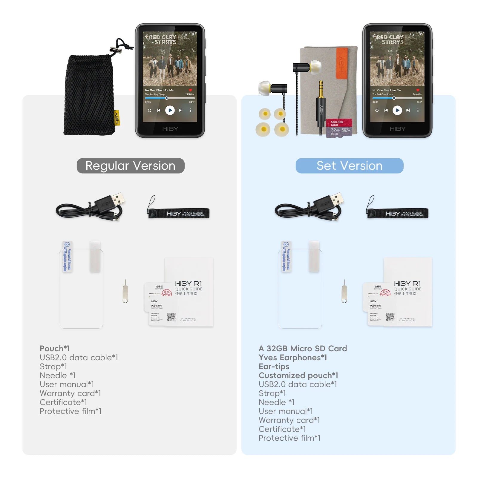 R1 HiFi Audio Music Player