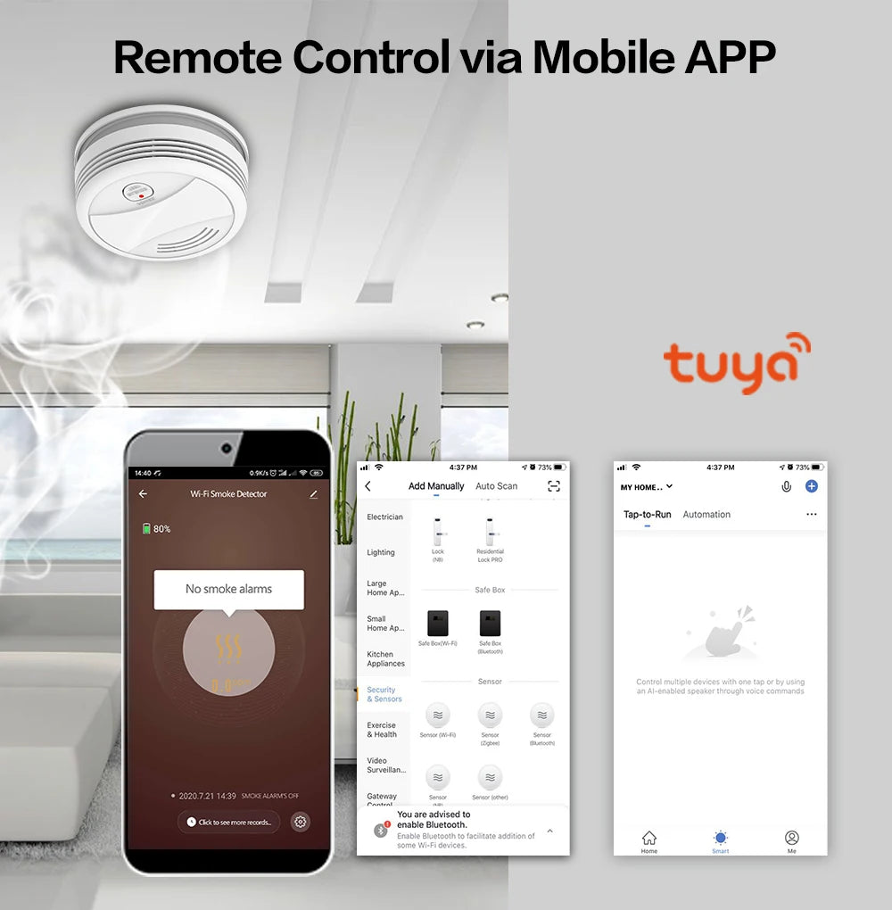 Tuya WiFi Smart Smoke Detector