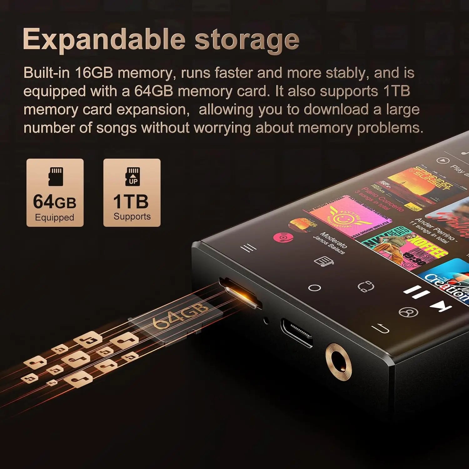 Oilsky Hi-Fi MP3 Player