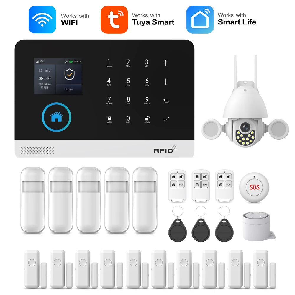 PG103 Tuya Smart Home Alarm System
