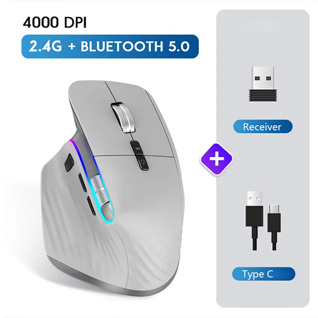 Multi-Device Wireless Bluetooth Mouse
