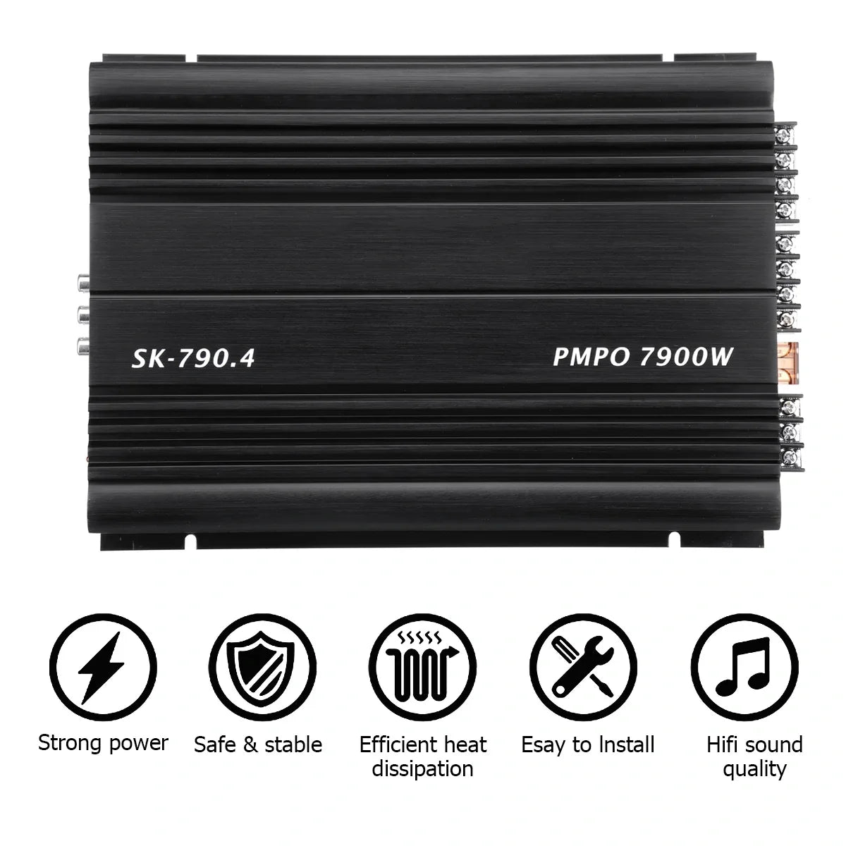 SK-790.4 4-Channel Car Amplifier